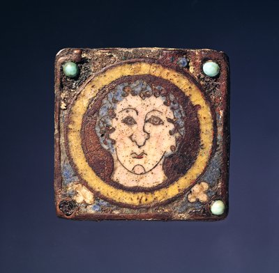 Fibula with the Face of a Young Man by Gallo Roman